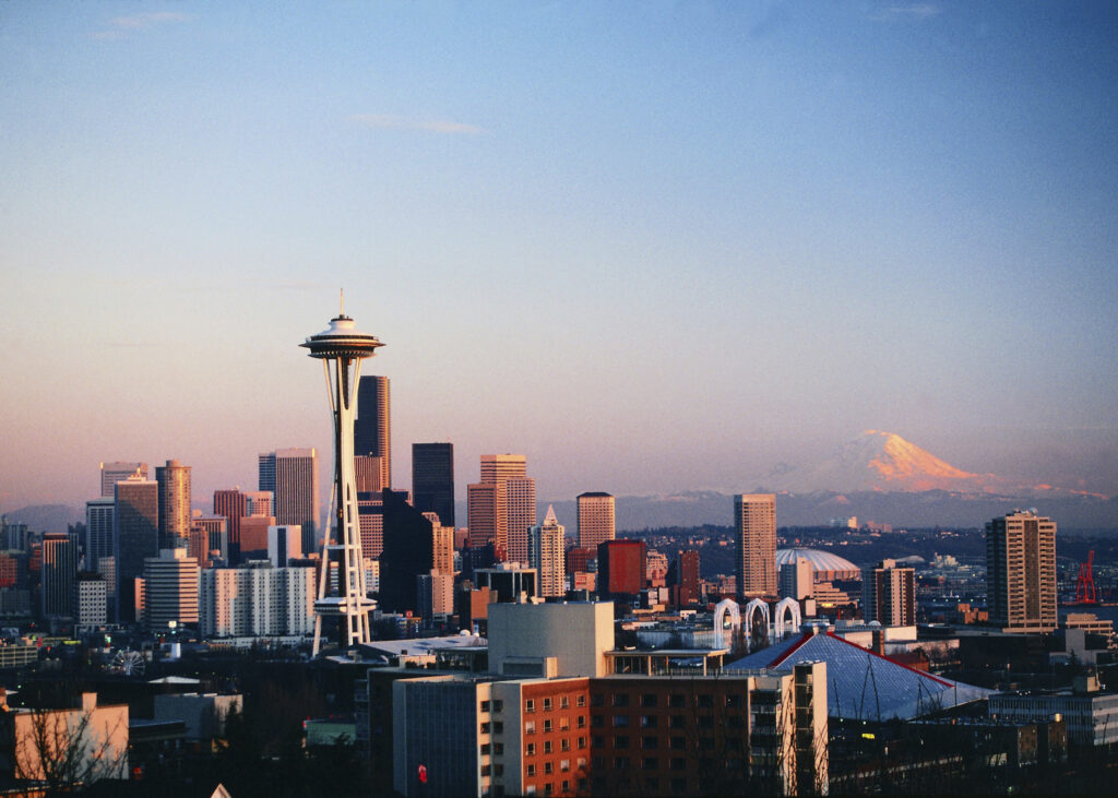 Seattle skyline with Space Needle